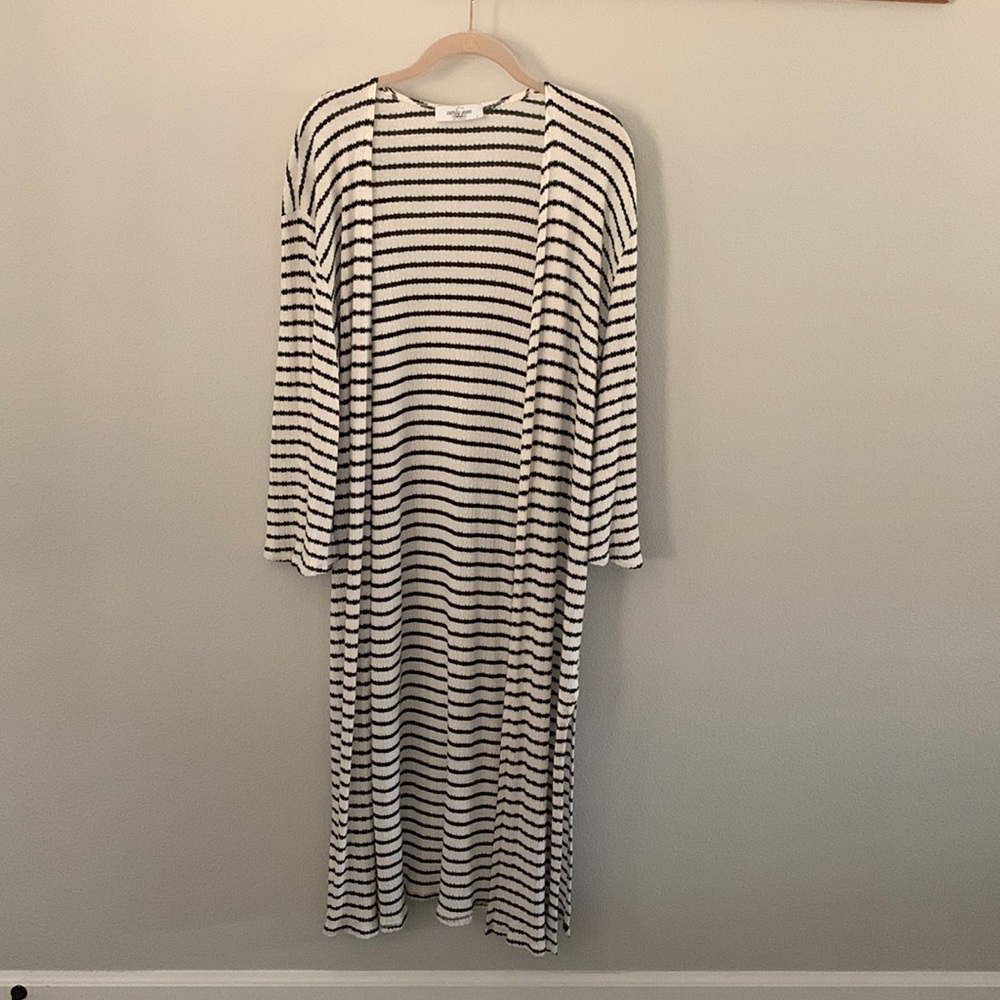 Carly Jean Striped Cardigan